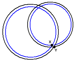 Signal time inaccuracy with 2 satellites